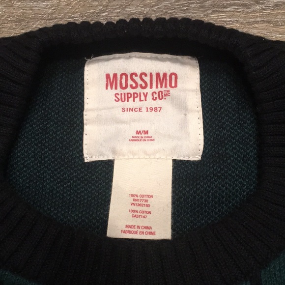 🔥3 for $15 Men’s Green & Black Pullover Sweater M - Picture 8 of 8